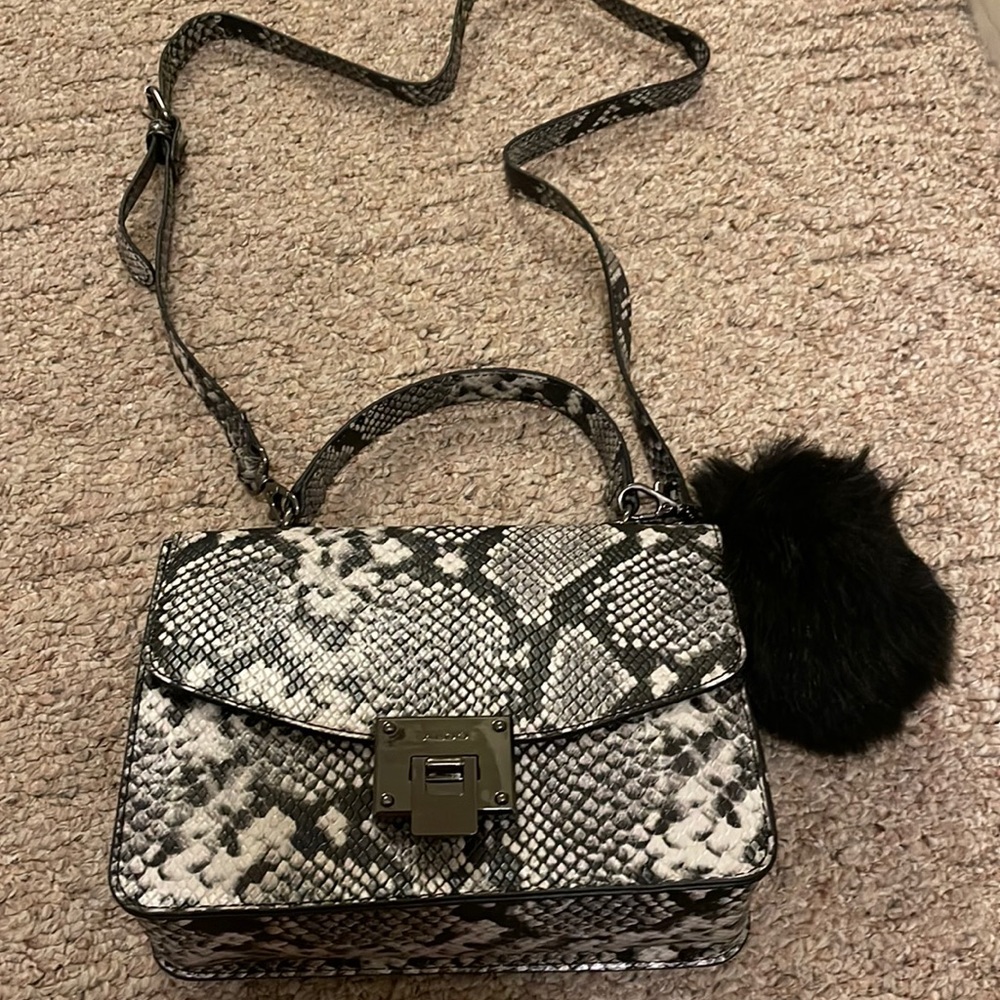 Aldo Snake print crossbody
